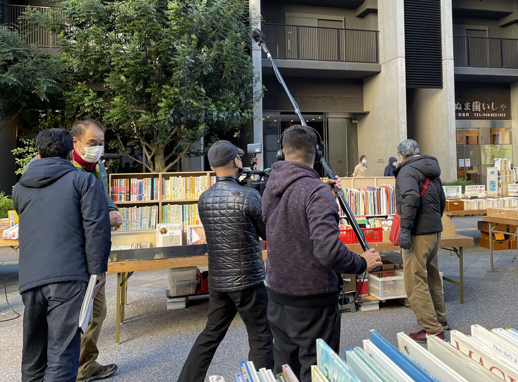 じゅん散歩撮影風景